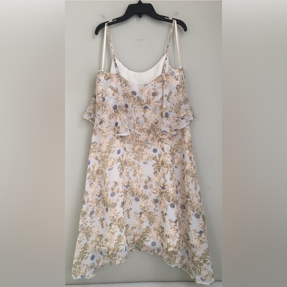 BCBG Pink Blossom Multi Color Dress Size - Picture 4 of 5